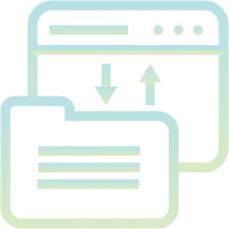 Datenübertragung Icon