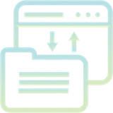 Datenübertragung Icon